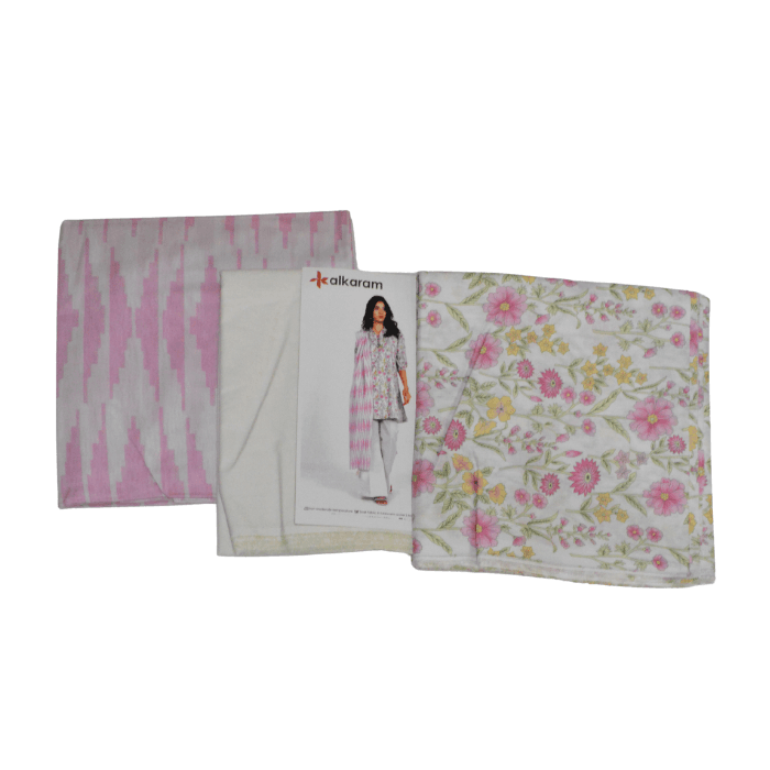 Alkaram 3PC Printed Lawn