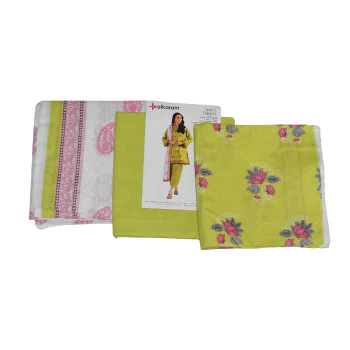 Alkaram 3PC Printed Lawn