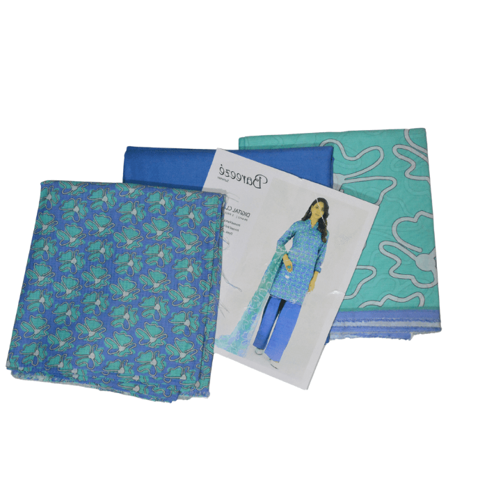 Bareeze 3PC Digital Classic Lawn
