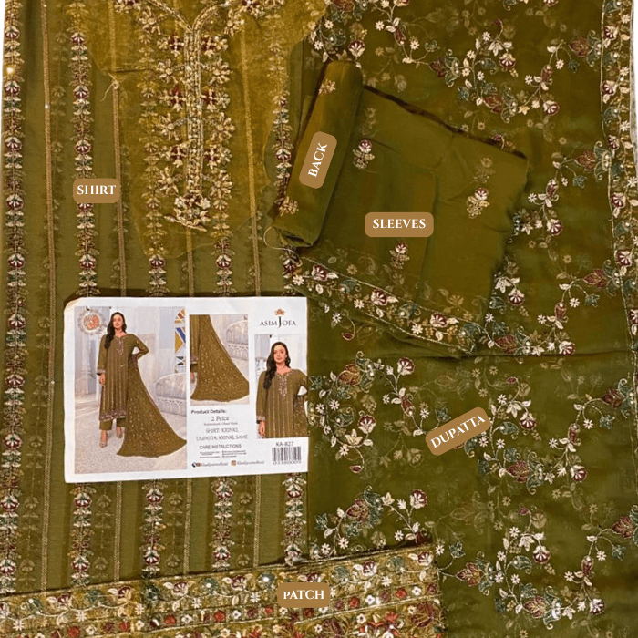 ASIM JOFA crinkle Sd 2p Ka827 (kal)