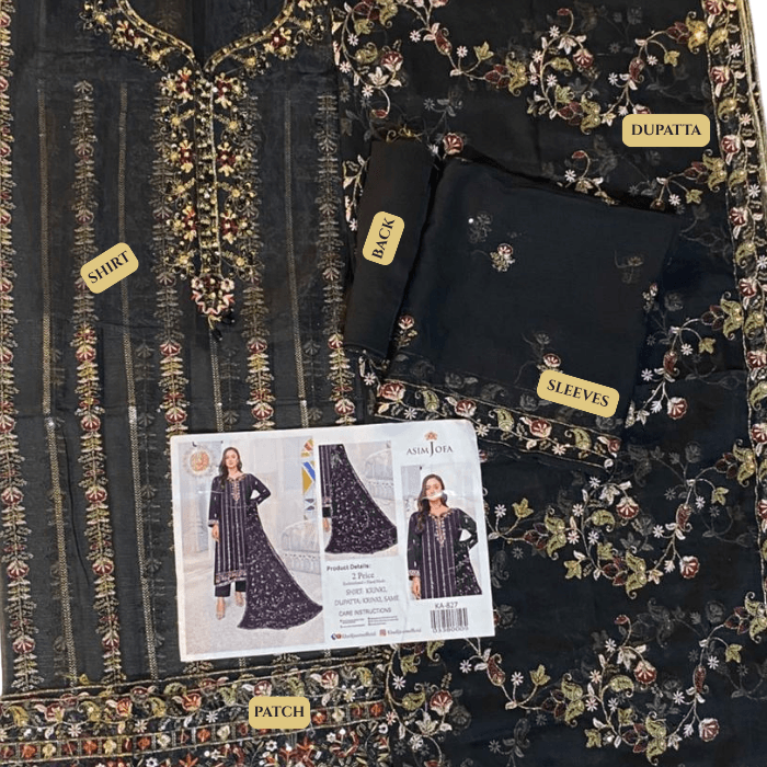ASIM JOFA crinkle Sd 2p Ka827 (kal)