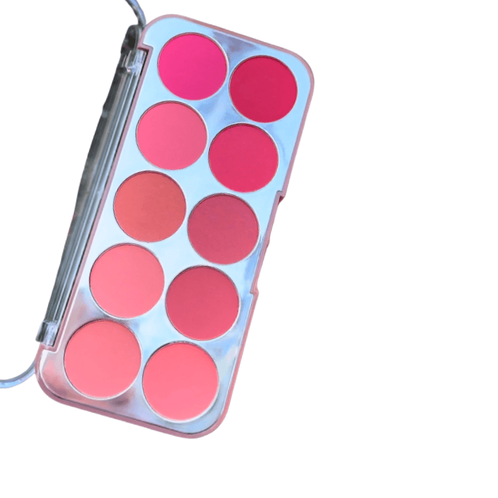 Miss Rose 10 Colors Blush On Palette /cosmetics