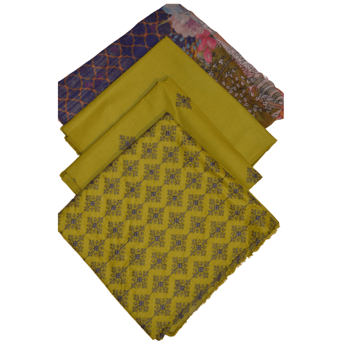 Bareeze 3PC Lawn With Chiffon Dupatta
